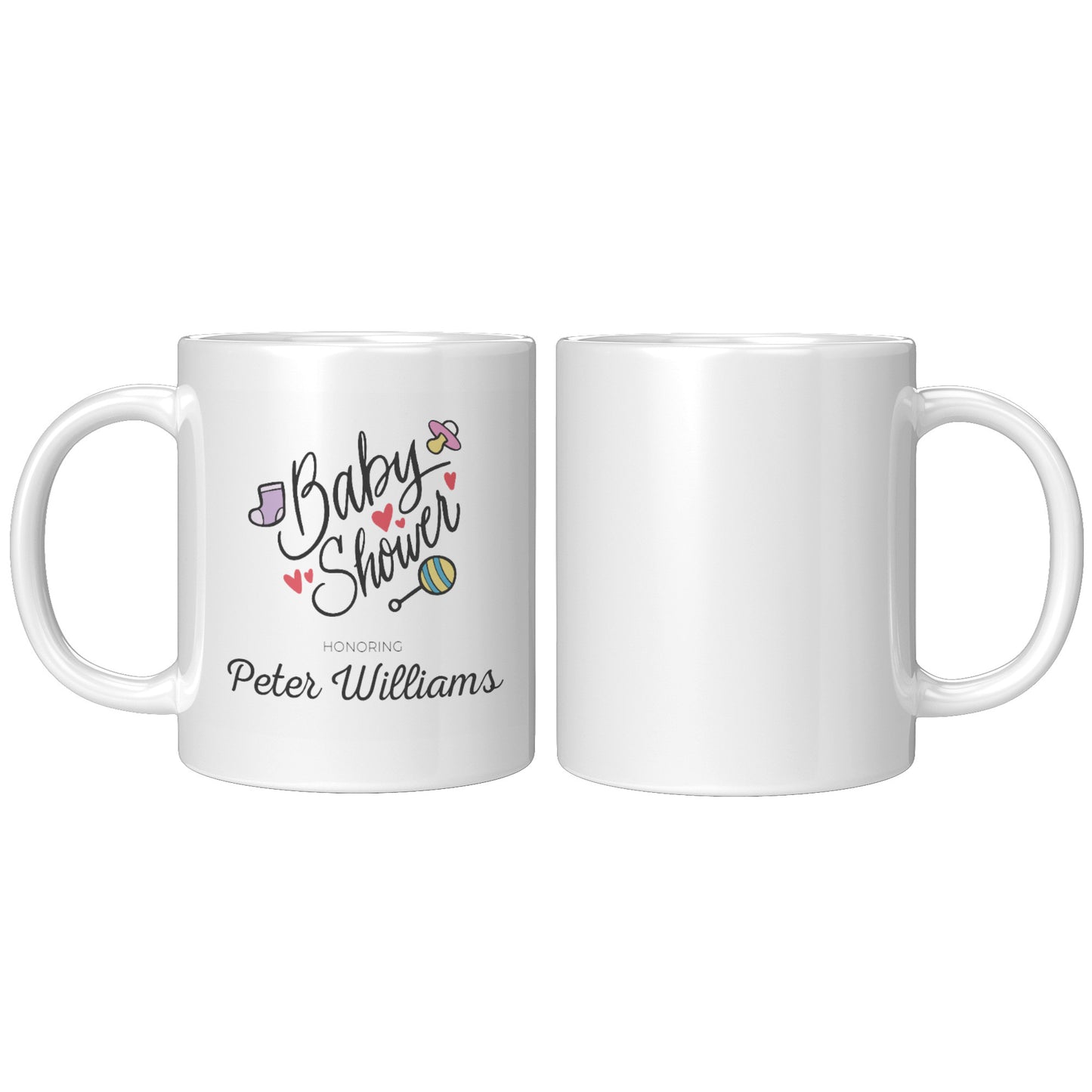 COFFEE MUG 11OZ BABY SHOWER DESIGN #1