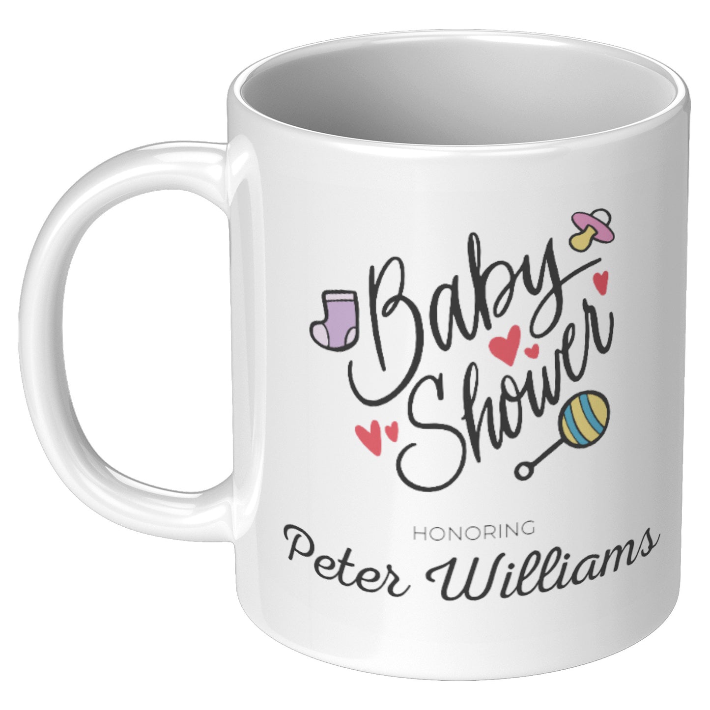 COFFEE MUG 11OZ BABY SHOWER DESIGN #1