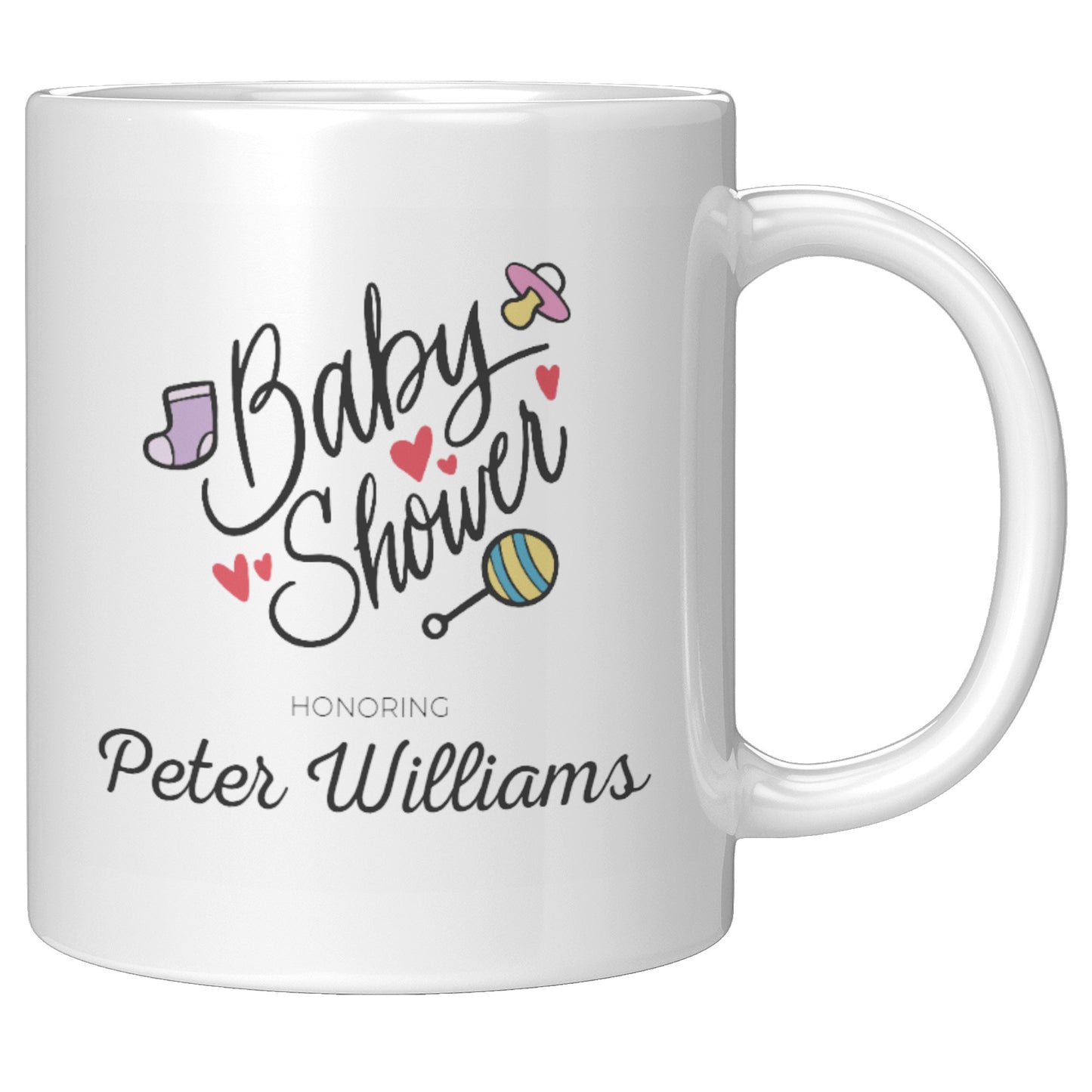 Coffee Mug 11oz Baby Shower Design 2.1