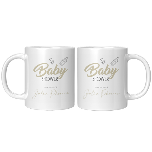 COFFEE MUG 11OZ BABY SHOWER DESIGN #2