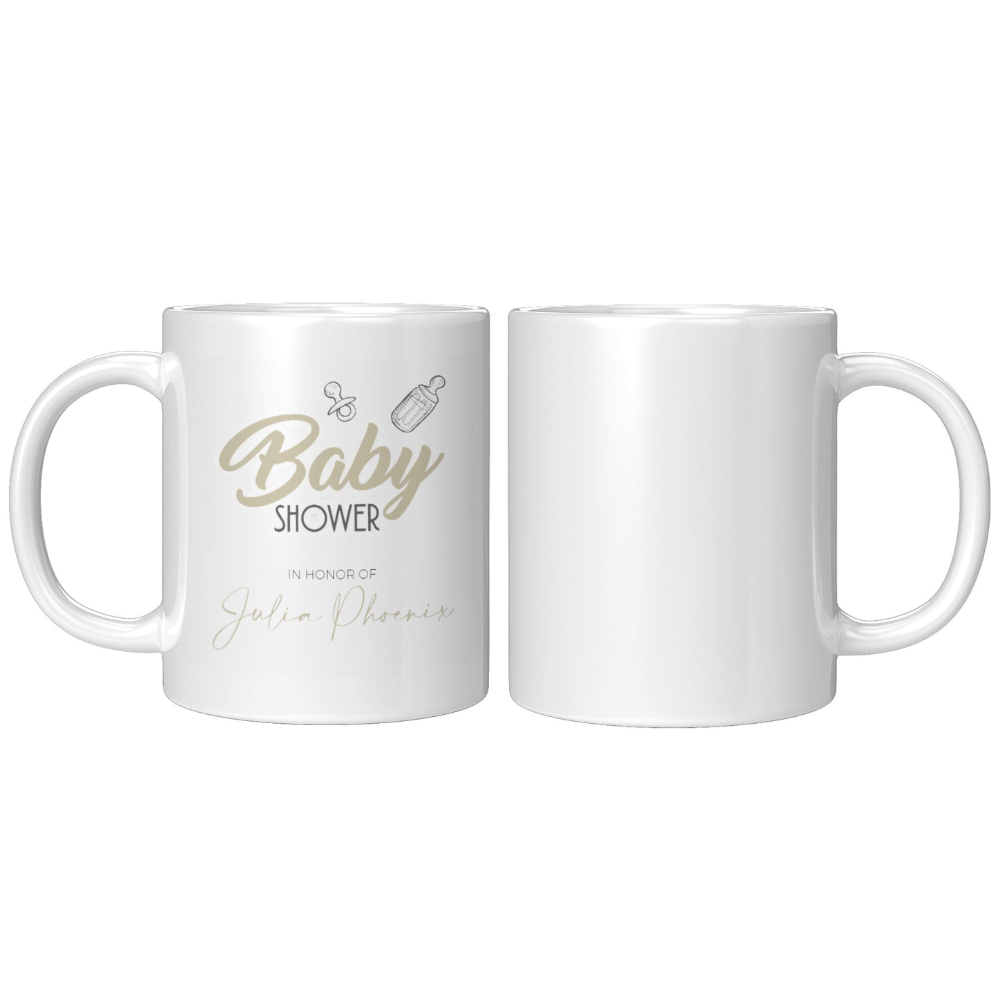 COFFEE MUG 11OZ BABY SHOWER DESIGN #2