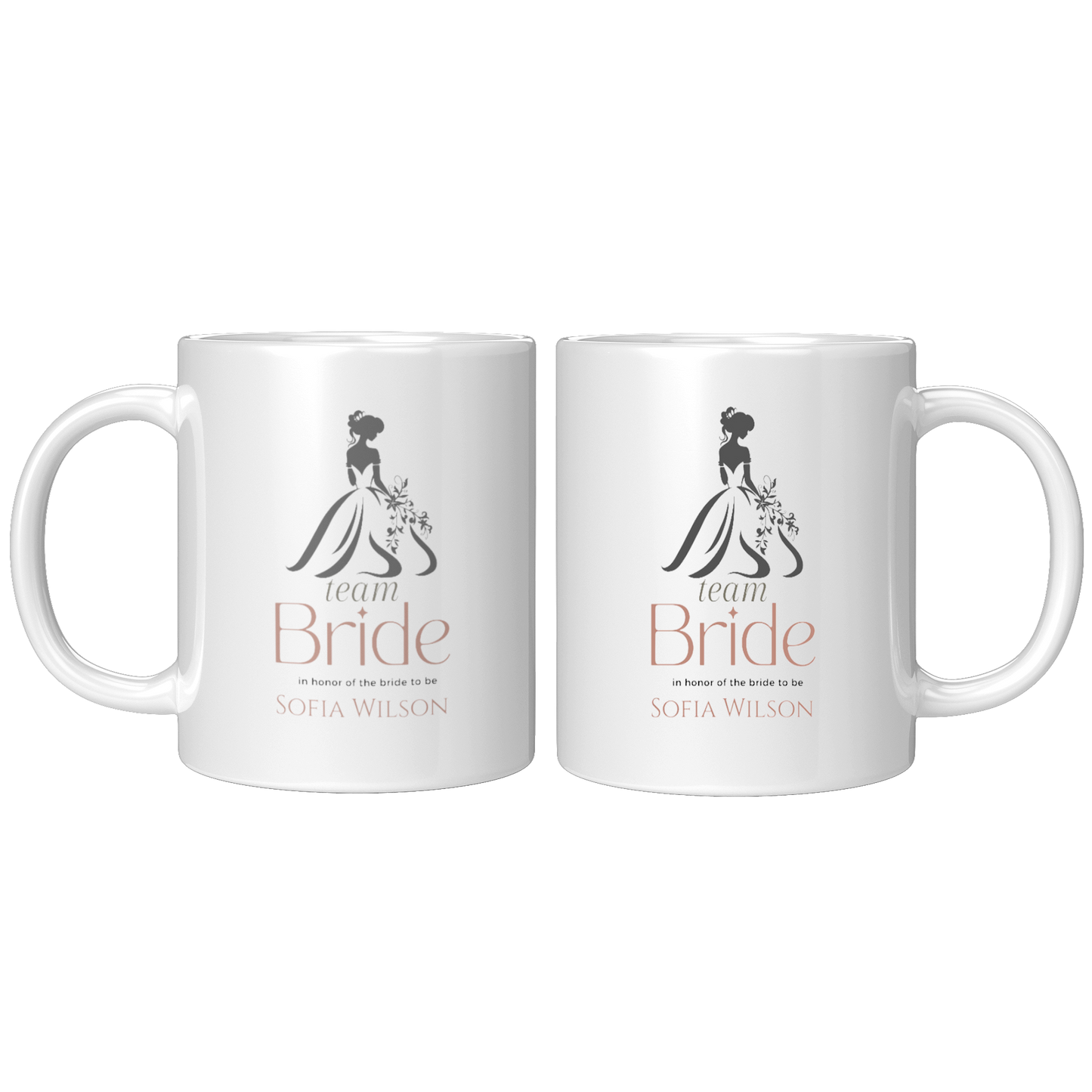 COFFEE MUG 11OZ BRIDAL DESIGN #1