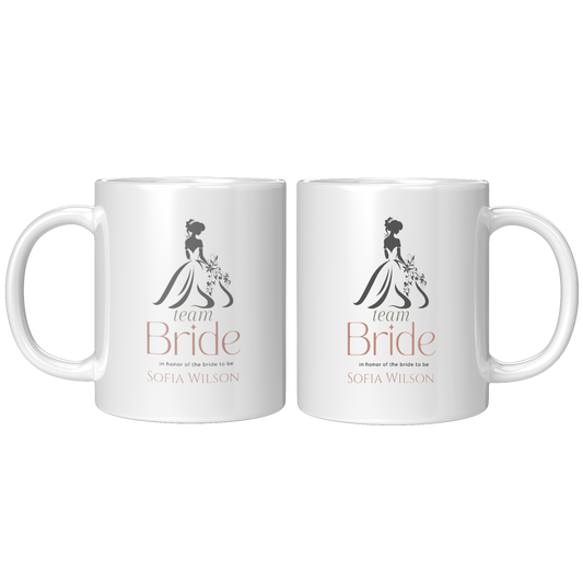 COFFEE MUG 11OZ BRIDAL DESIGN #1