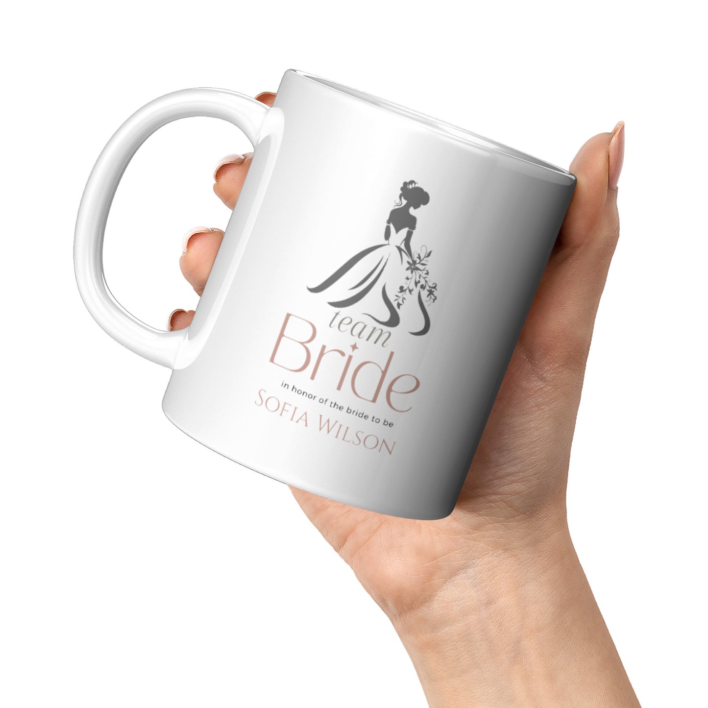 COFFEE MUG 11OZ BRIDAL DESIGN #1