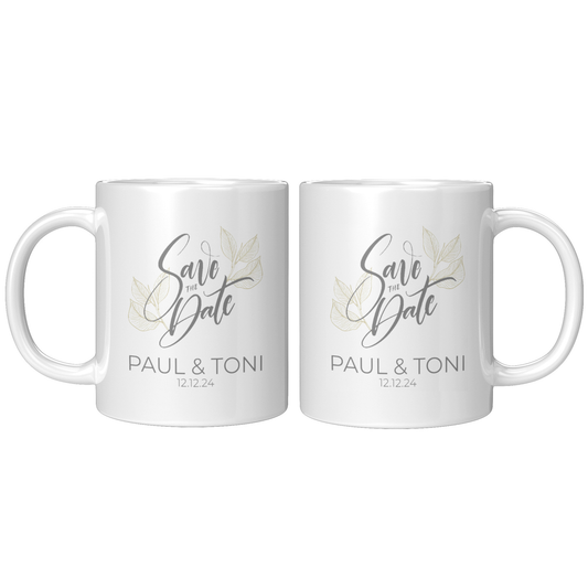 COFFEE MUG 11OZ ENGAGEMENT DESIGN #4