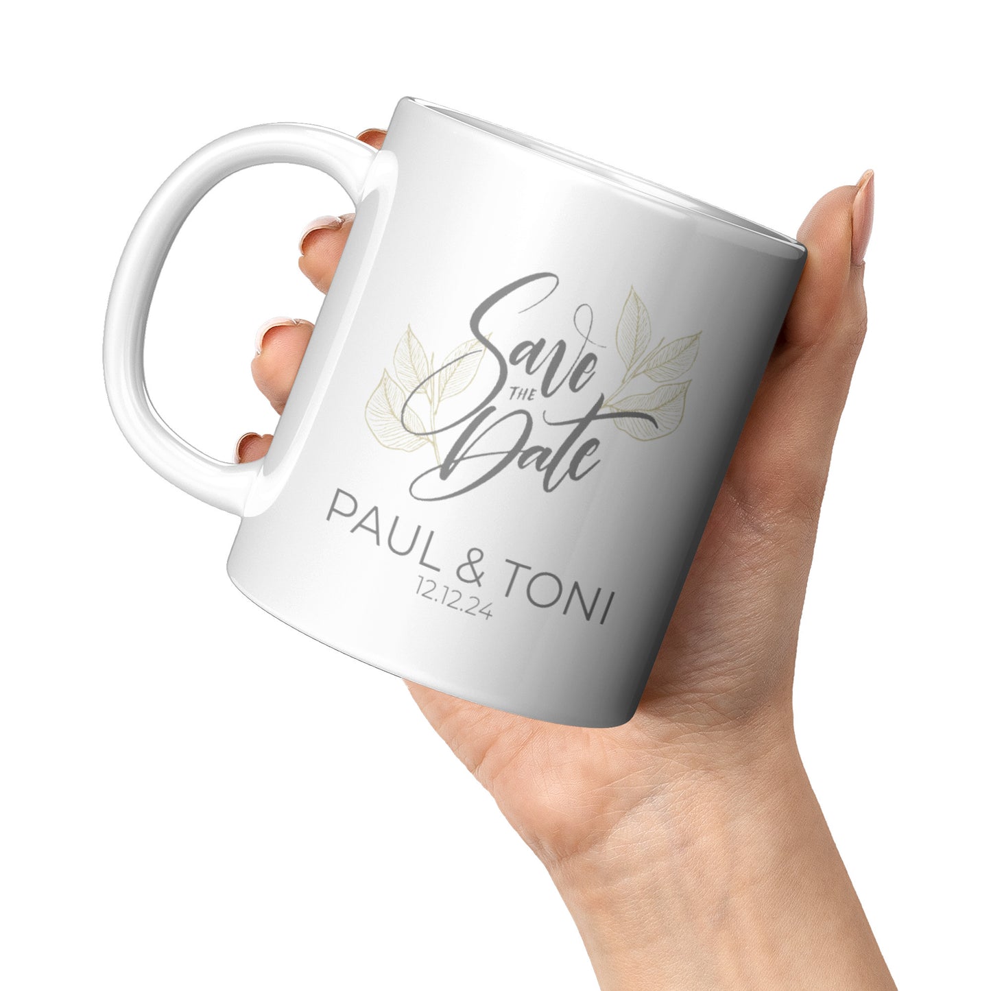 COFFEE MUG 11OZ ENGAGEMENT DESIGN #4