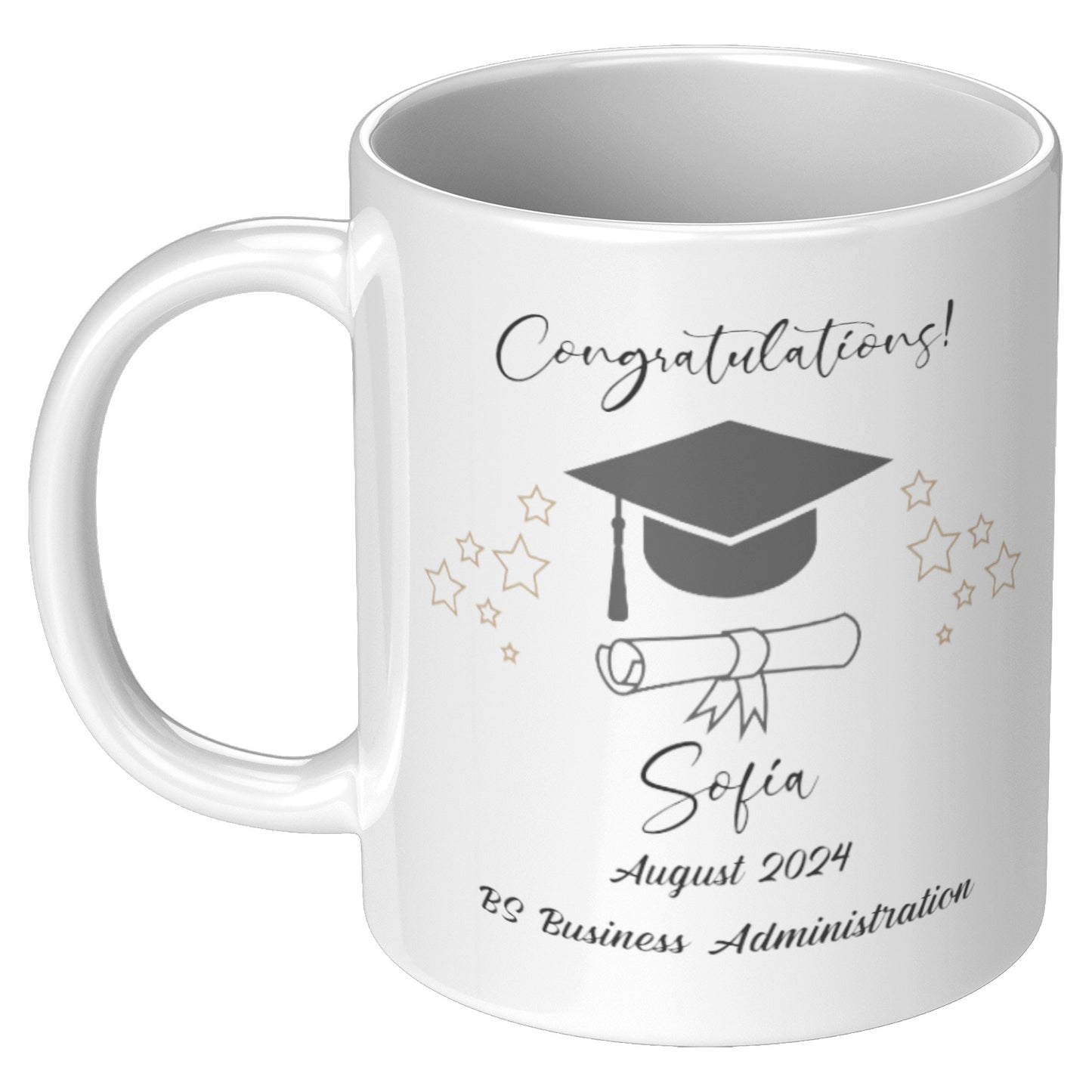 Coffee Mug 11oz Graduation Design 1