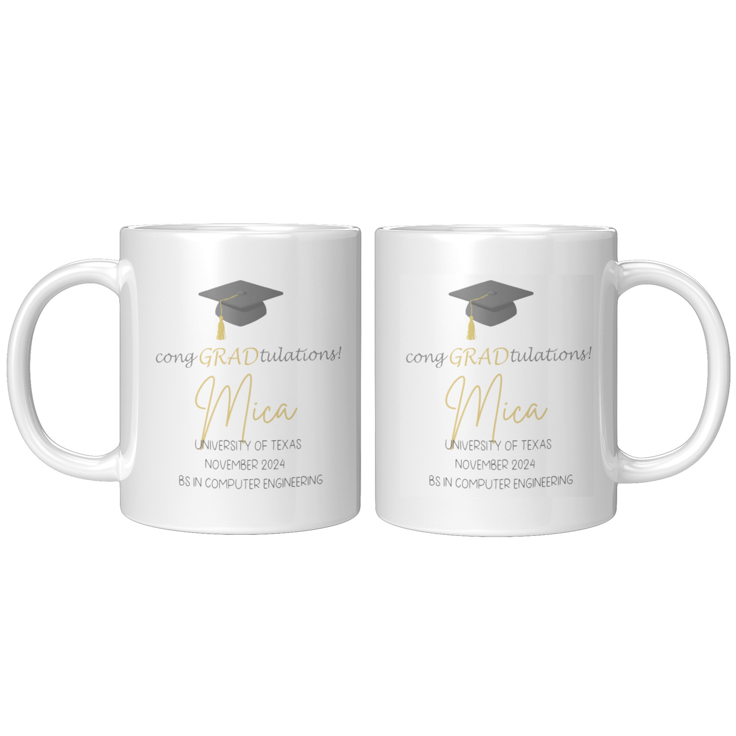 Coffee Mug 11oz Graduation Design 3