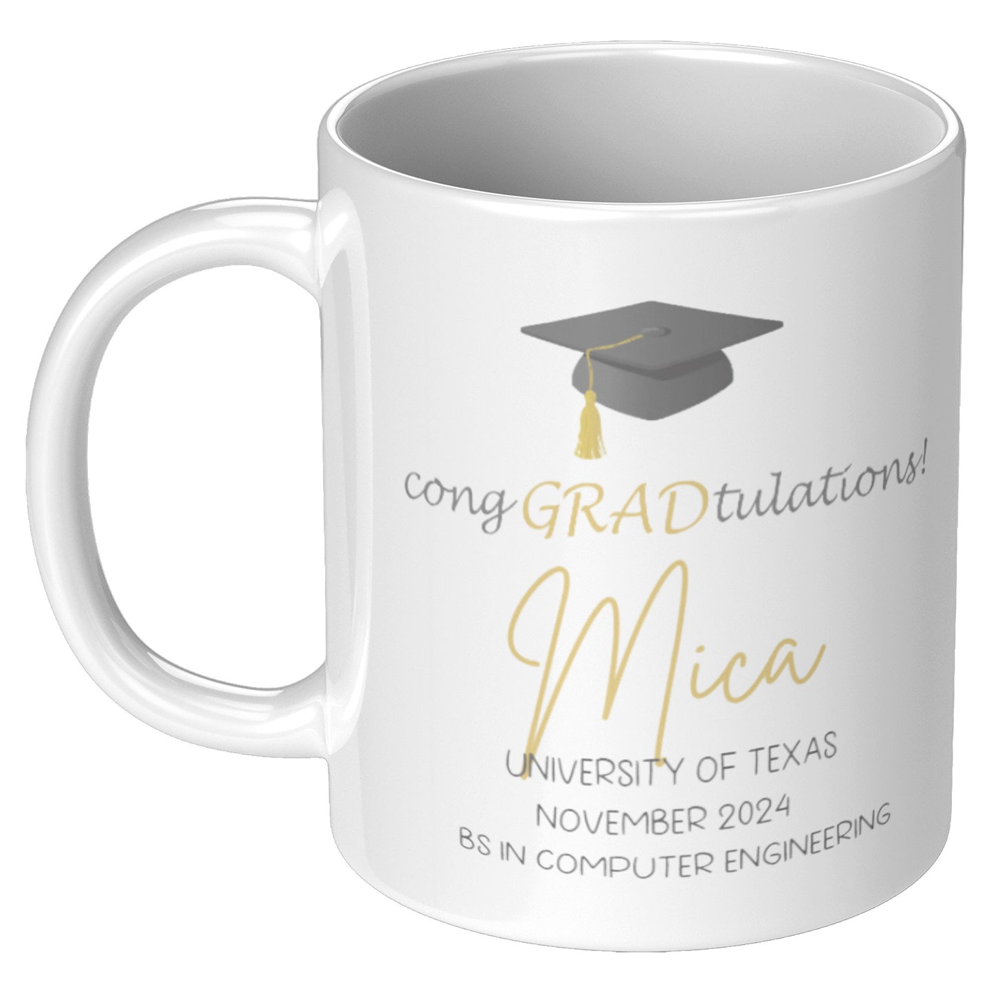 Coffee Mug 11oz Graduation Design 3