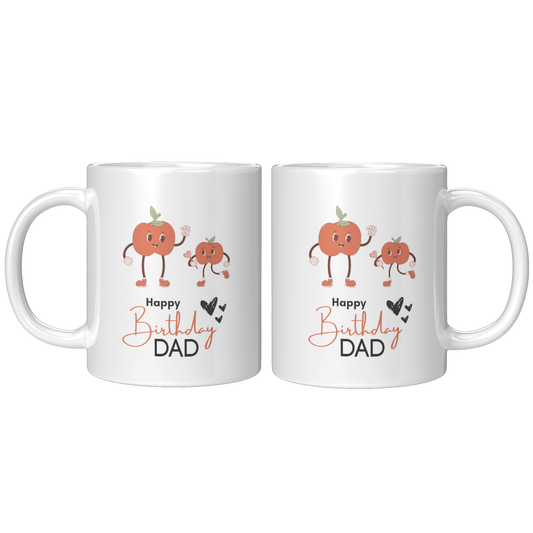 COFFEE MUG 11OZ HAPPY BIRTHDAY DESIGN #4