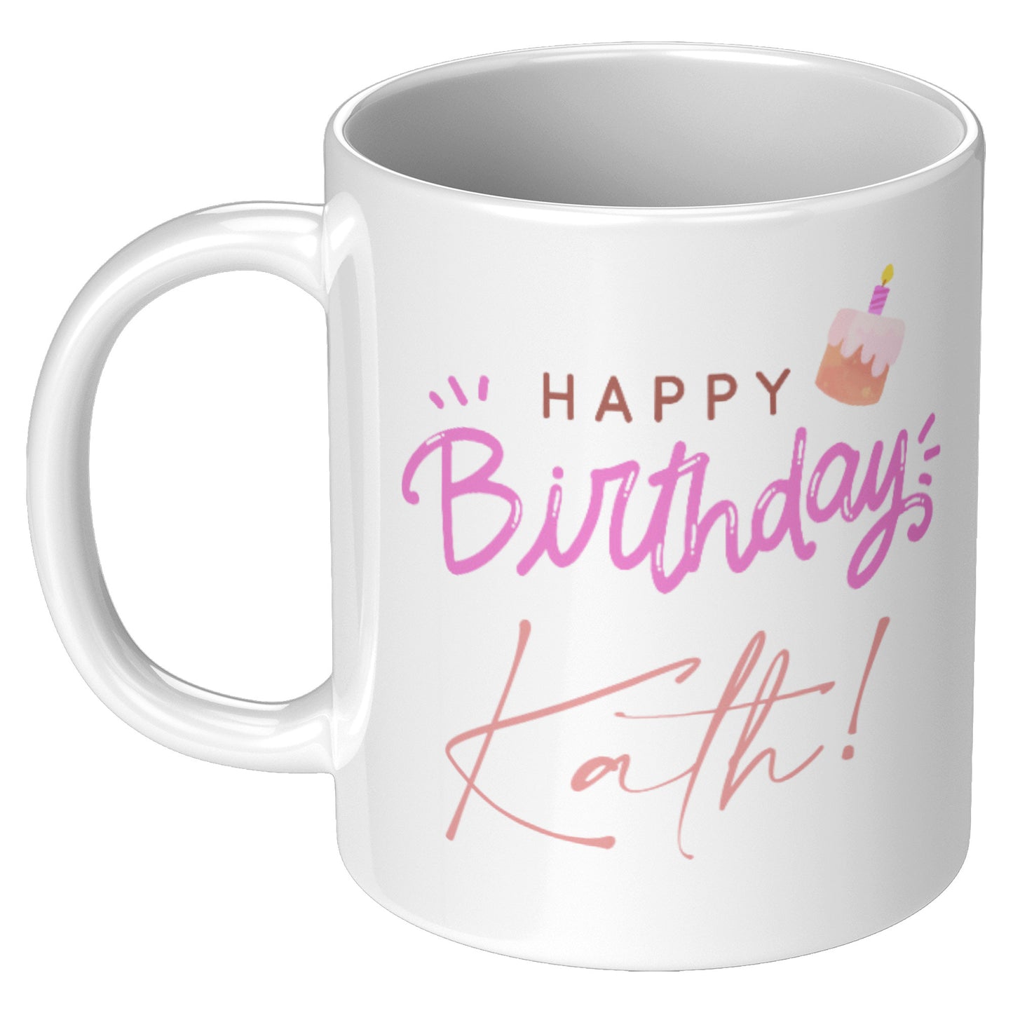 COFFEE MUG 11OZ HAPPY BIRTHDAY DESIGN #5