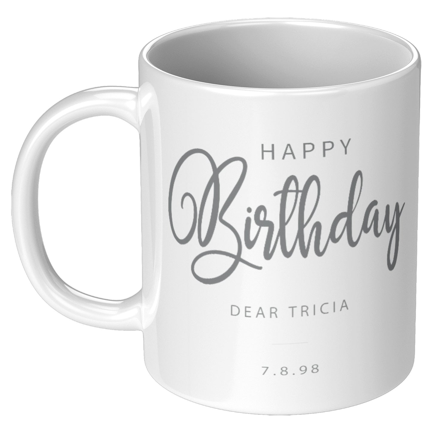 COFFEE MUG 11OZ HAPPY BIRTHDAY DESIGN #6