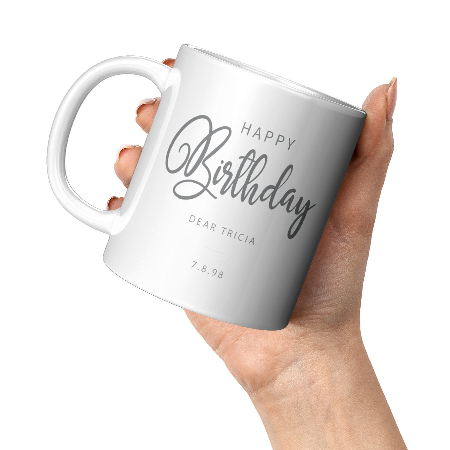 COFFEE MUG 11OZ HAPPY BIRTHDAY DESIGN #6