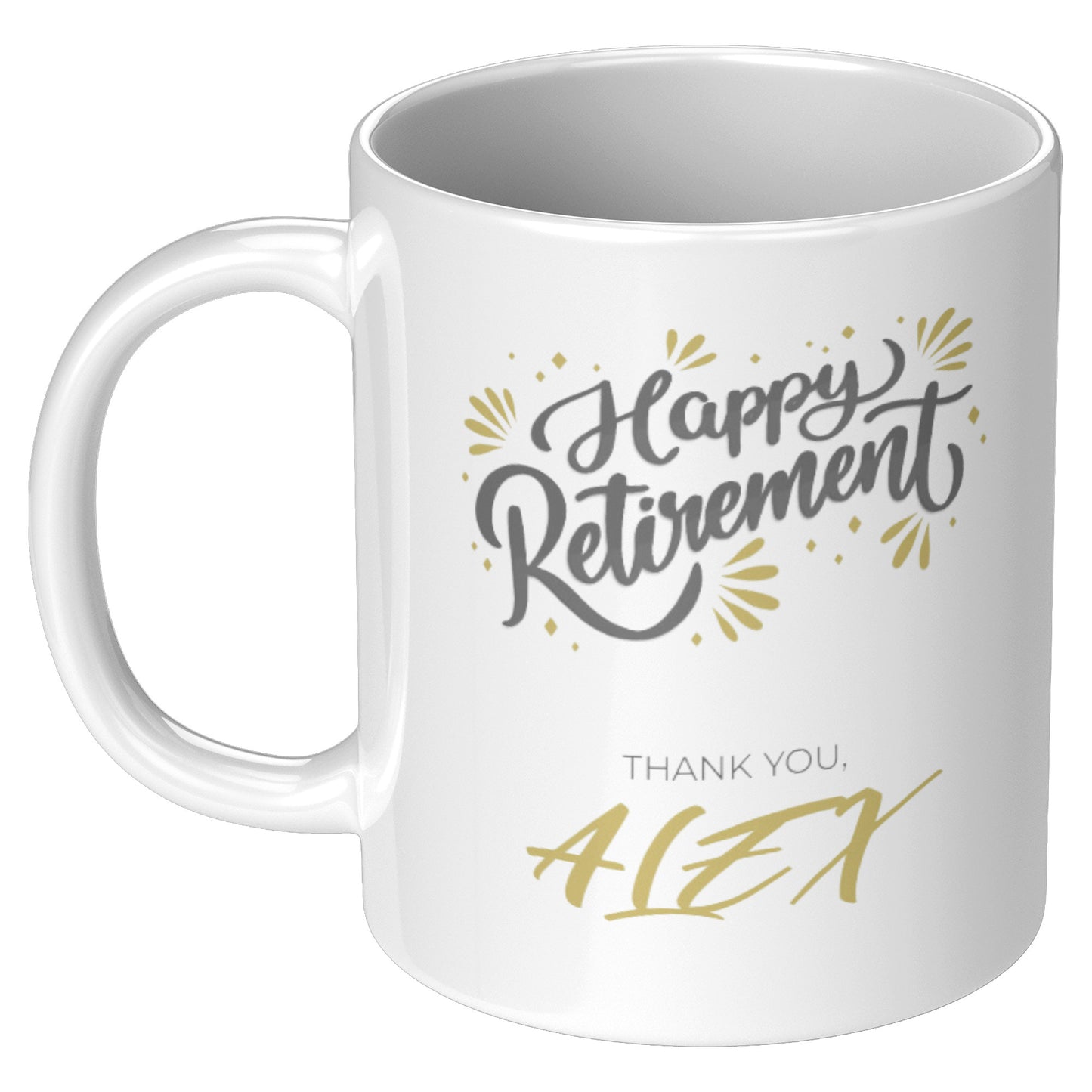 Coffee Mug 11oz Retirement Design 4