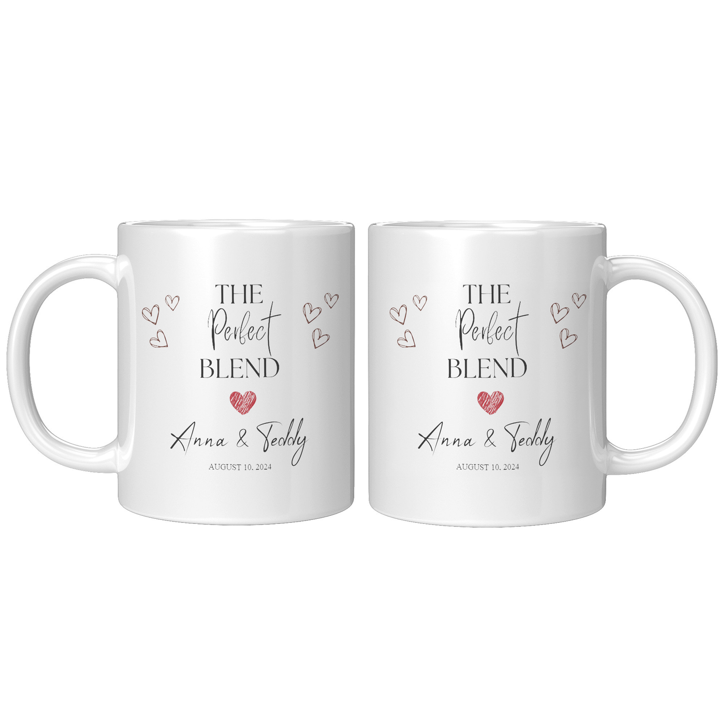 COFFEE MUG 11OZ WEDDING DESIGN #1