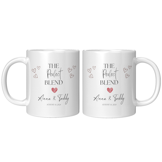 COFFEE MUG 11OZ WEDDING DESIGN #1