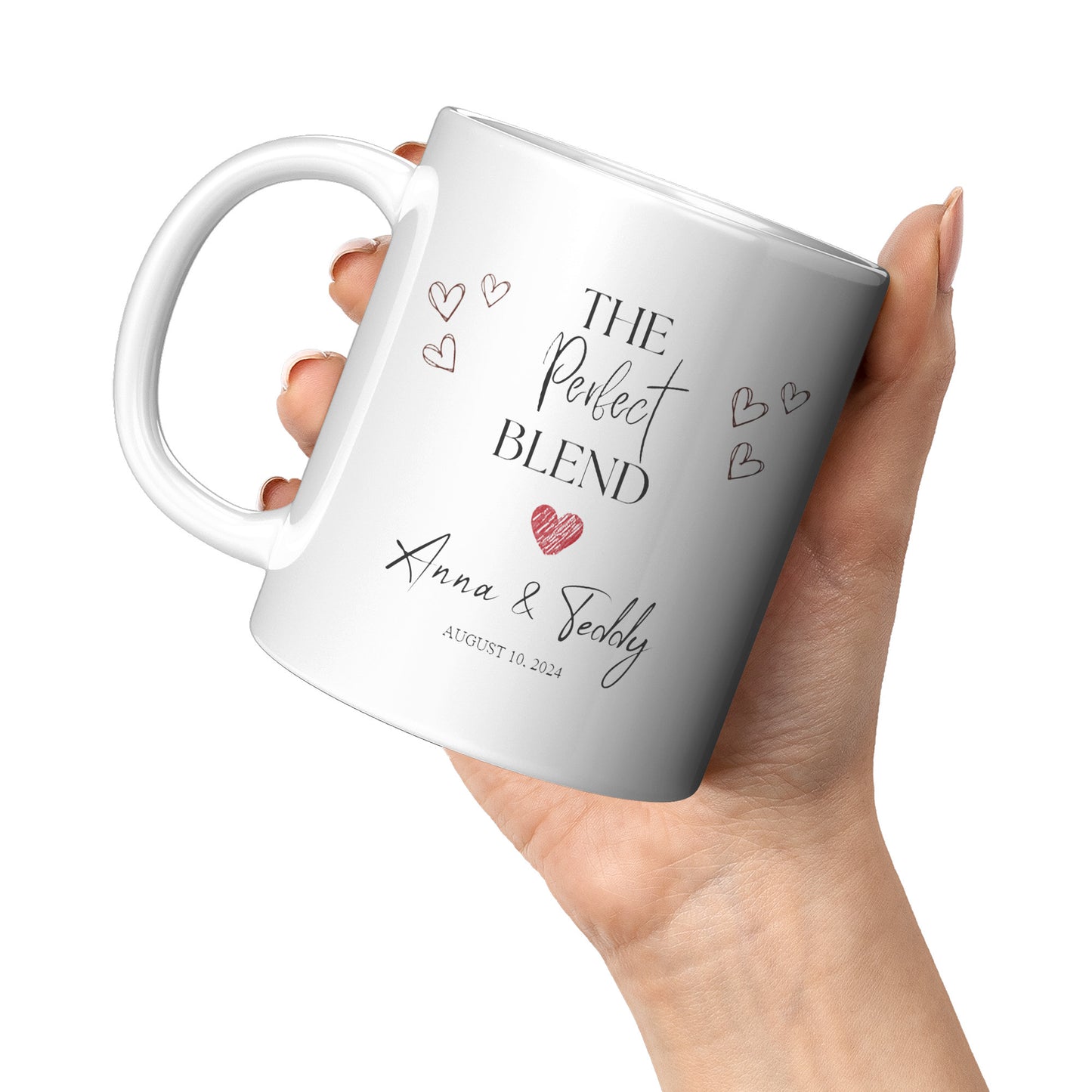 COFFEE MUG 11OZ WEDDING DESIGN #1