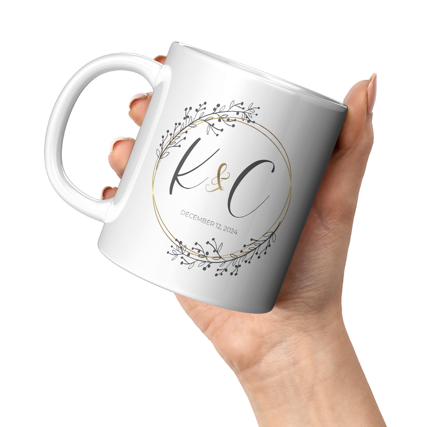 COFFEE MUG 11OZ WEDDING DESIGN #3