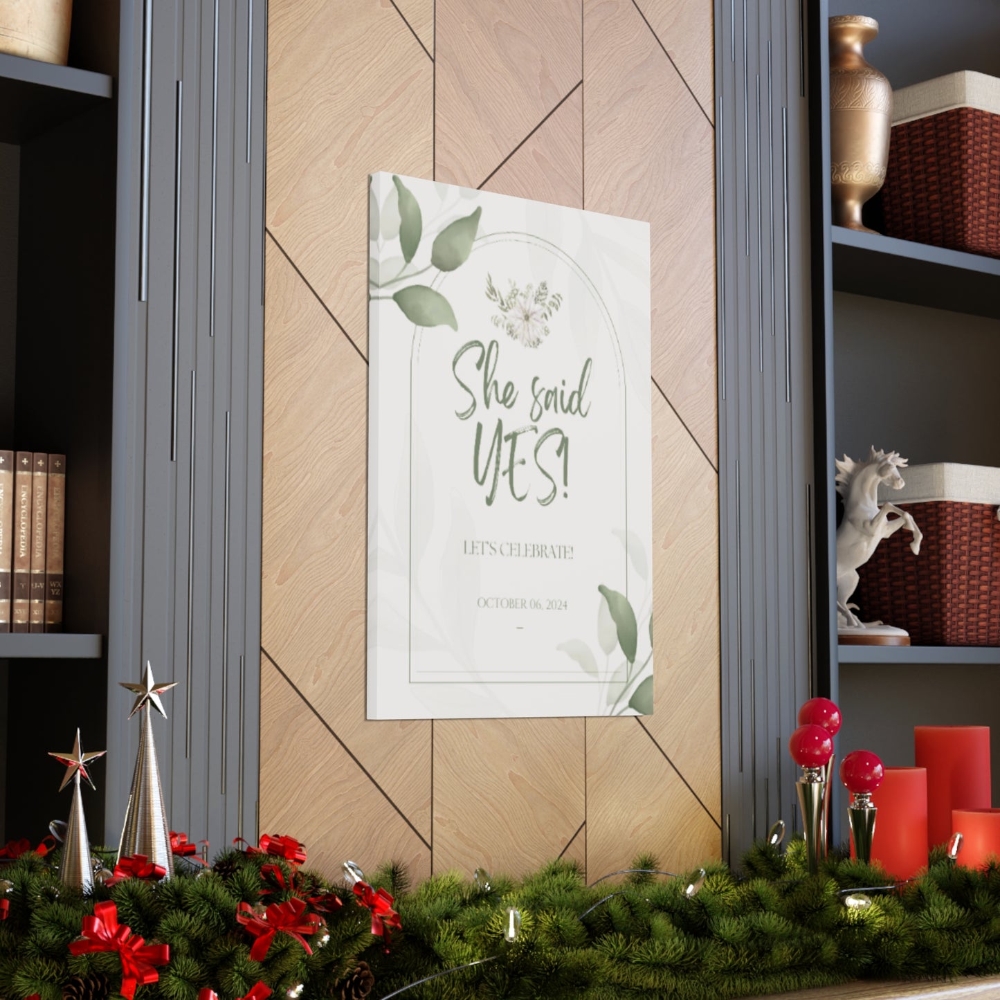 CANVAS 24X36 ENGAGEMENT DESIGN #6