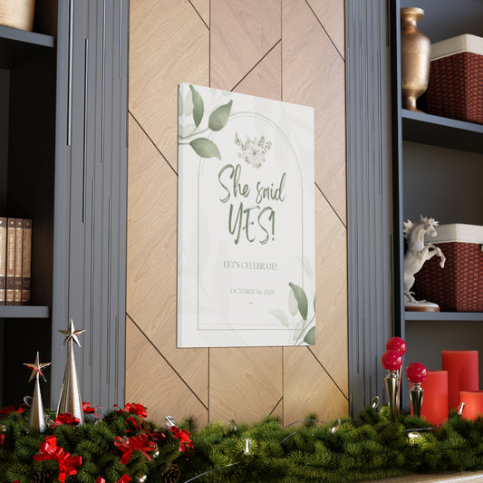 CANVAS 24X36 ENGAGEMENT DESIGN #6