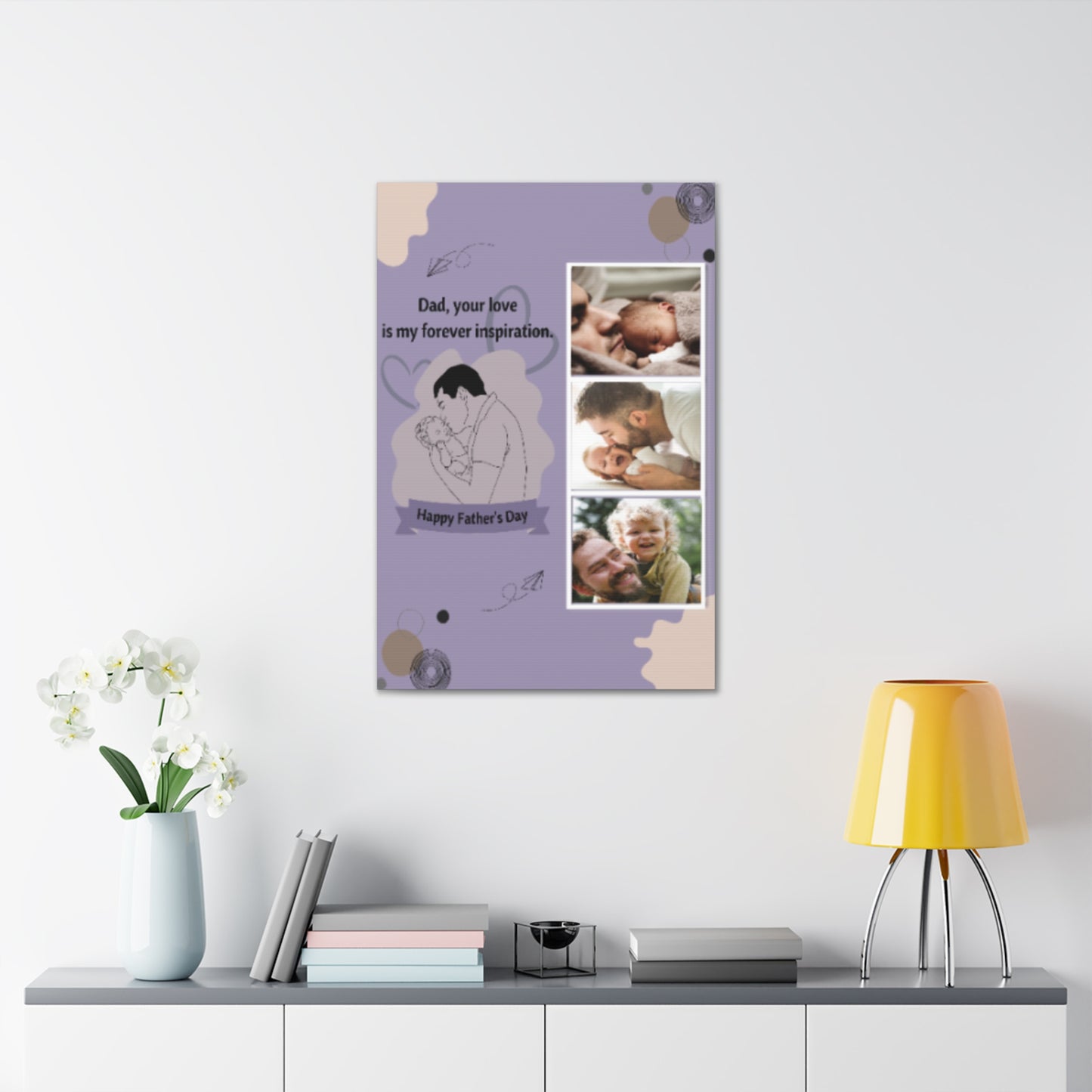 CANVAS 24x36 FATHER'S DAY DESIGN #3