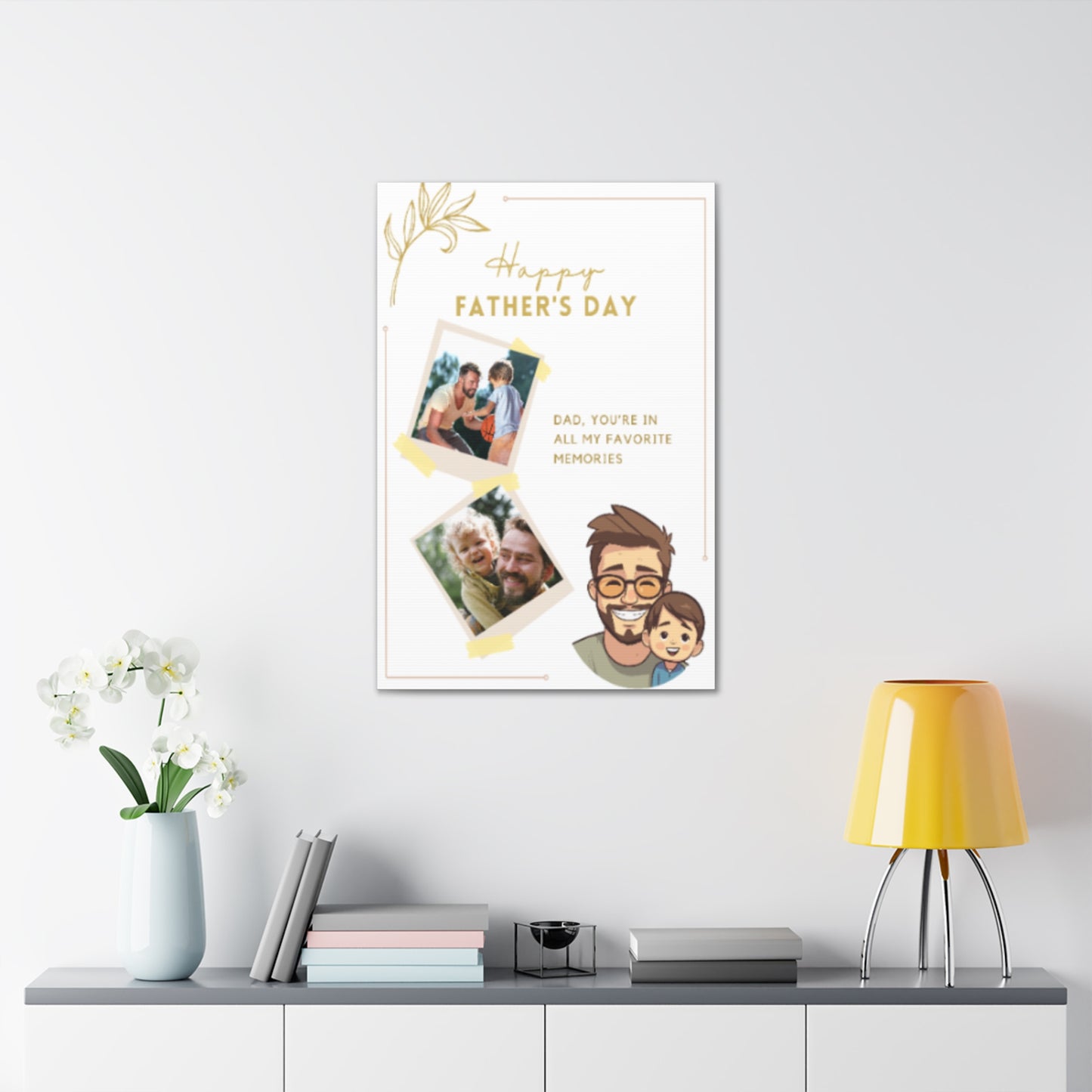 CANVAS 24x36 FATHER'S DAY DESIGN #6