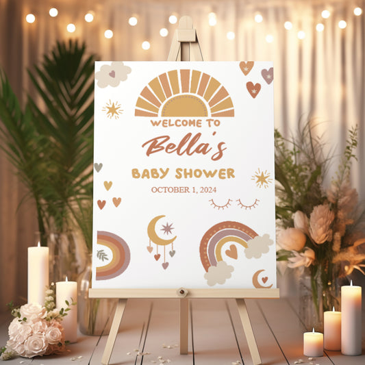 FOAM BOARD 18x24 BABY SHOWER DESIGN #3