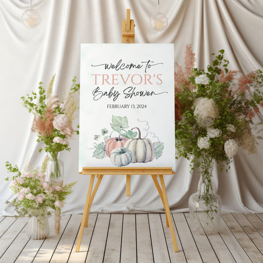 FOAM BOARD 18x24 BABY SHOWER DESIGN #6