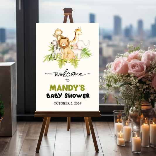 FOAM BOARD 18x24 BABY SHOWER DESIGN #8