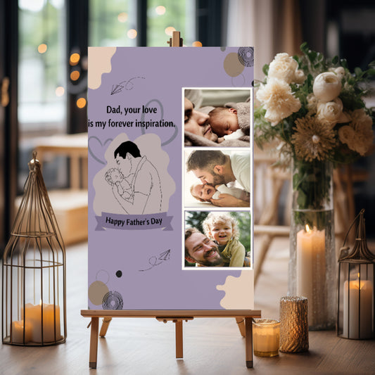 FOAM BOARD 24x36 FATHER'S DAY DESIGN 3