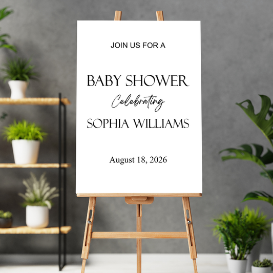 FOAM BOARD 24X36 WELCOME SIGN DESIGN #13