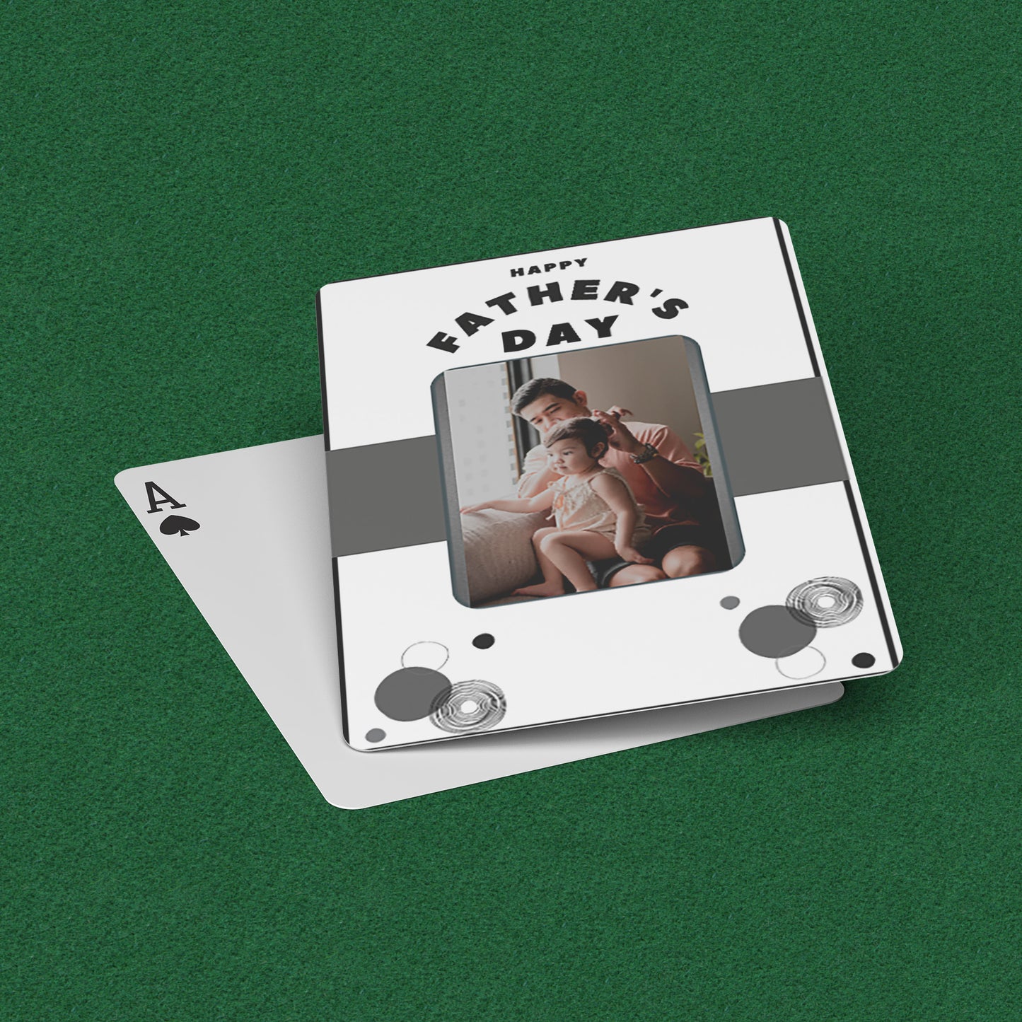 Playing Cards Father's day Design 3