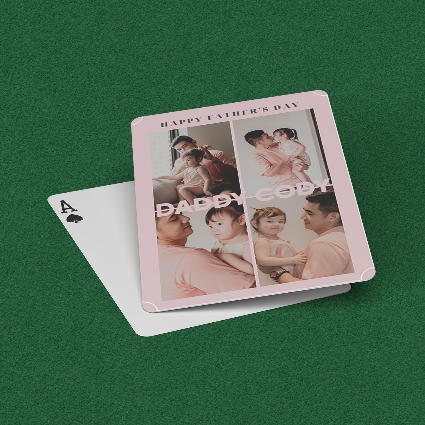 Playing Cards Father's day Design 2