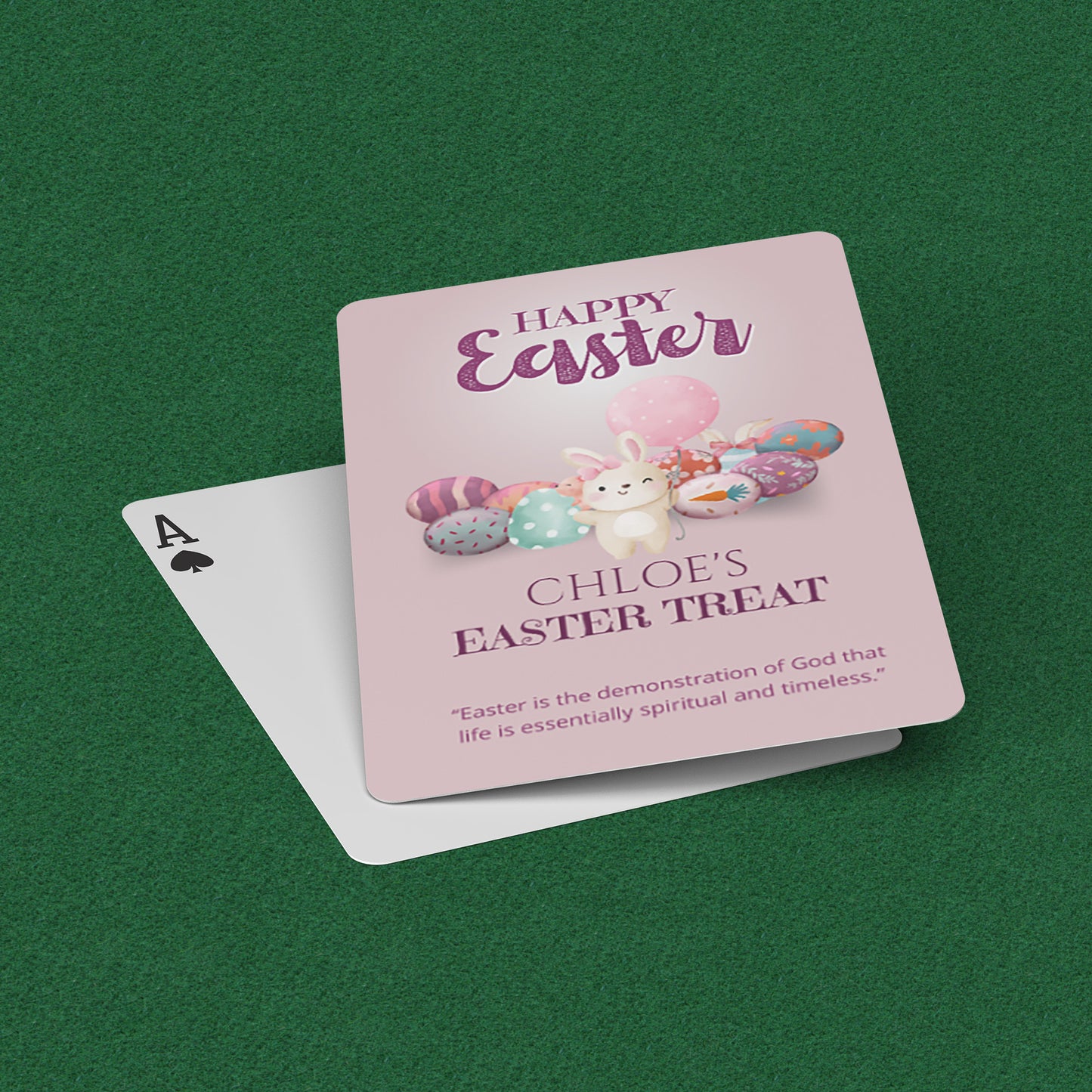 Playing Cards Easter Design 1
