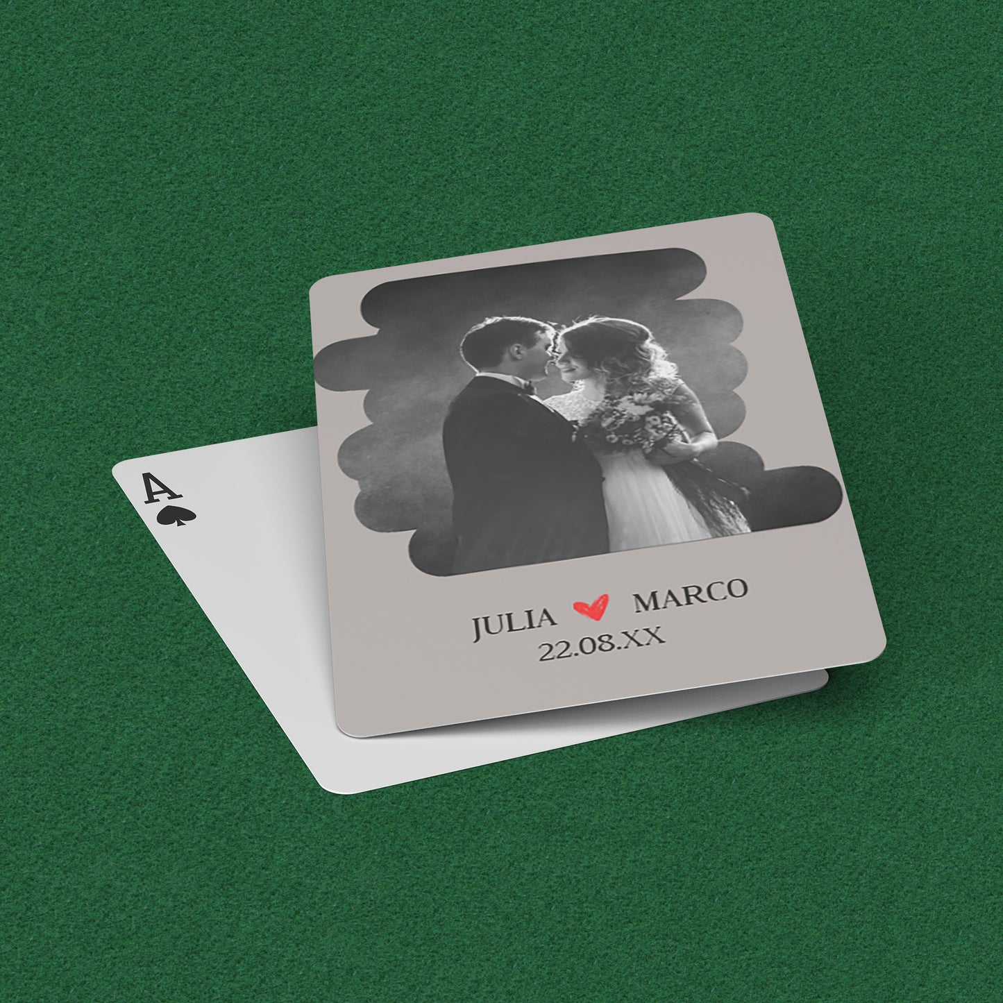 PLAYING CARDS WEDDING DESIGN #2