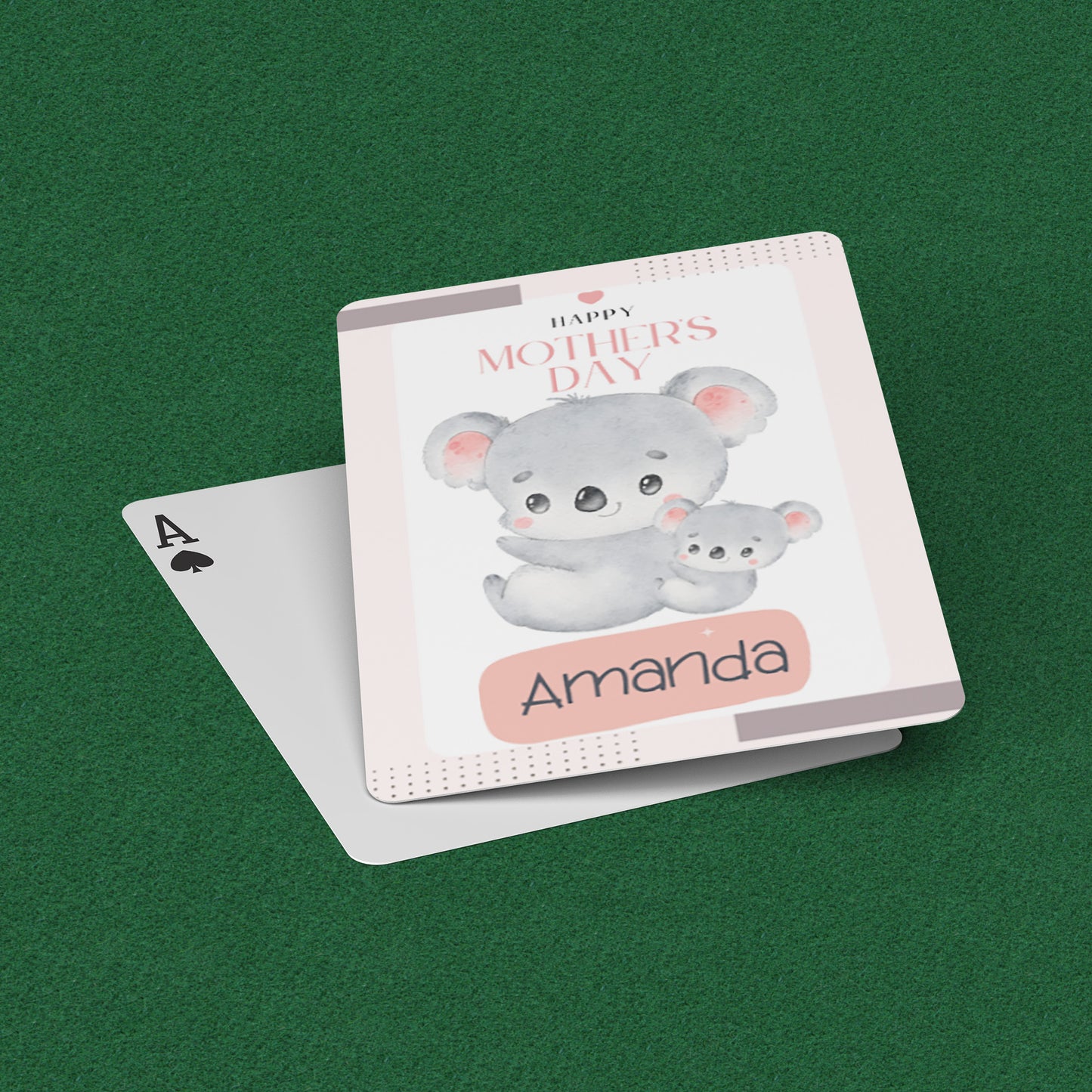Playing Cards Mother's day Design 4