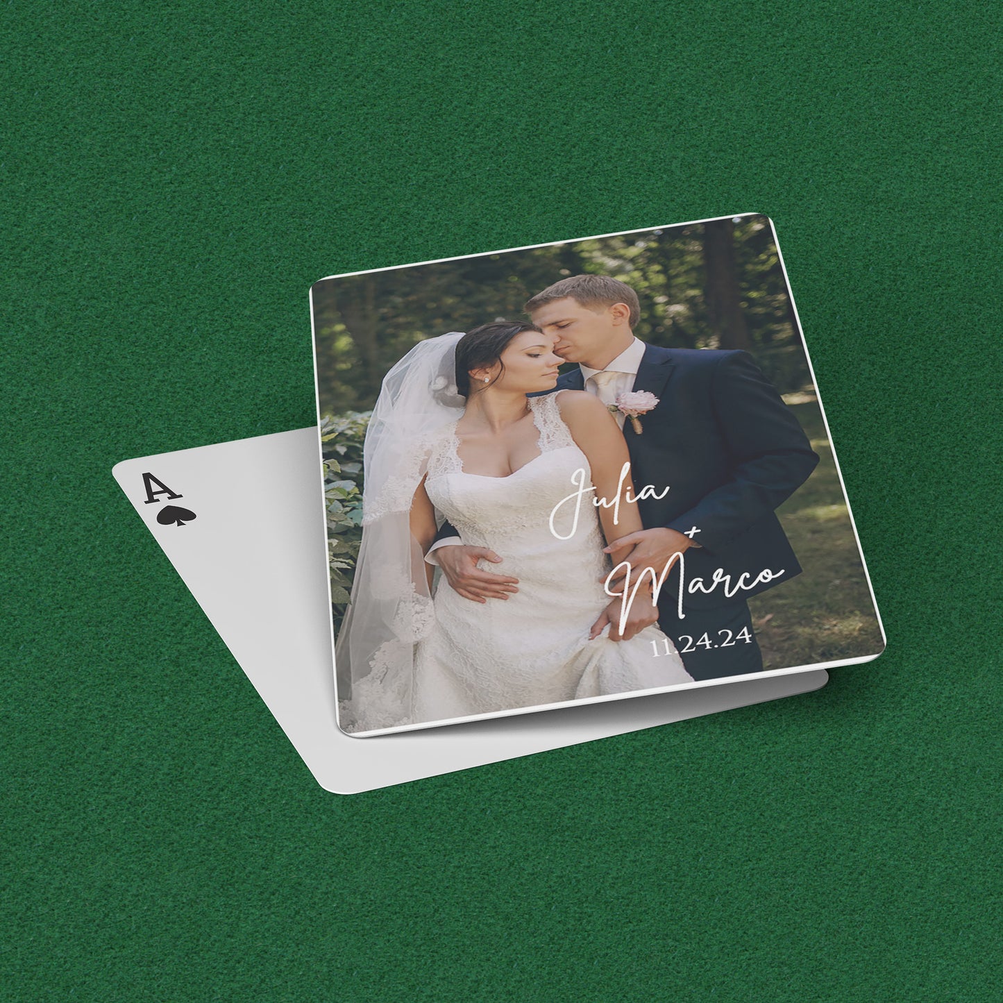 PLAYING CARDS WEDDING DESIGN #1