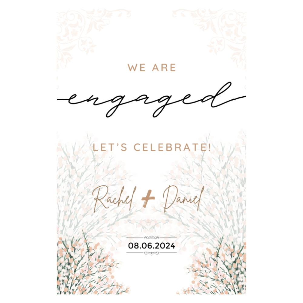 CANVAS 24X36 ENGAGEMENT DESIGN #5