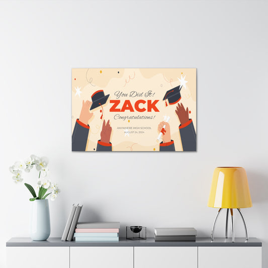 CANVAS 24x36 GRADUATION DESIGN 2