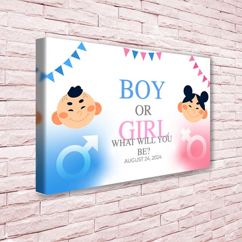 CANVAS 24x36 NEW BABY DESIGN