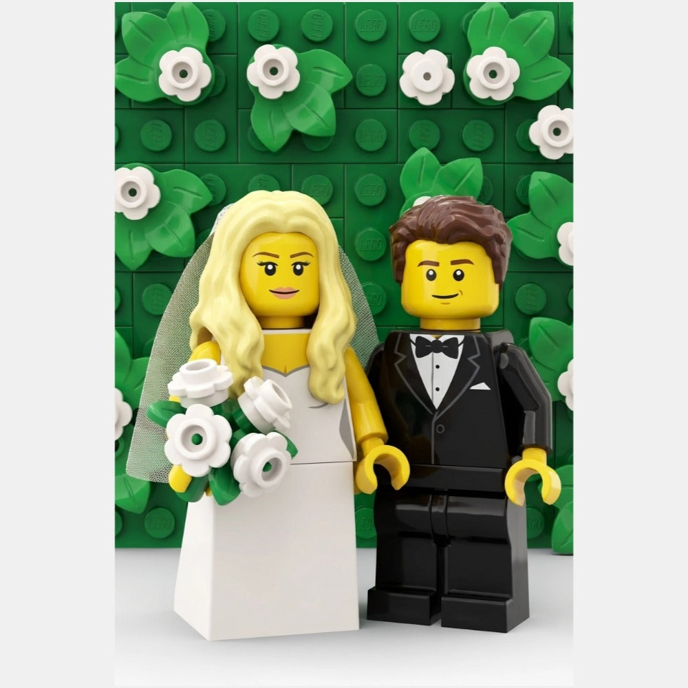 CANVAS 24x36 UPLOAD PORTRAIT (Lego Style)