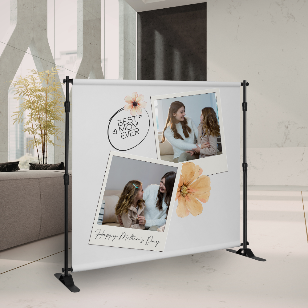 Personalize Mothers Day Backdrop 3