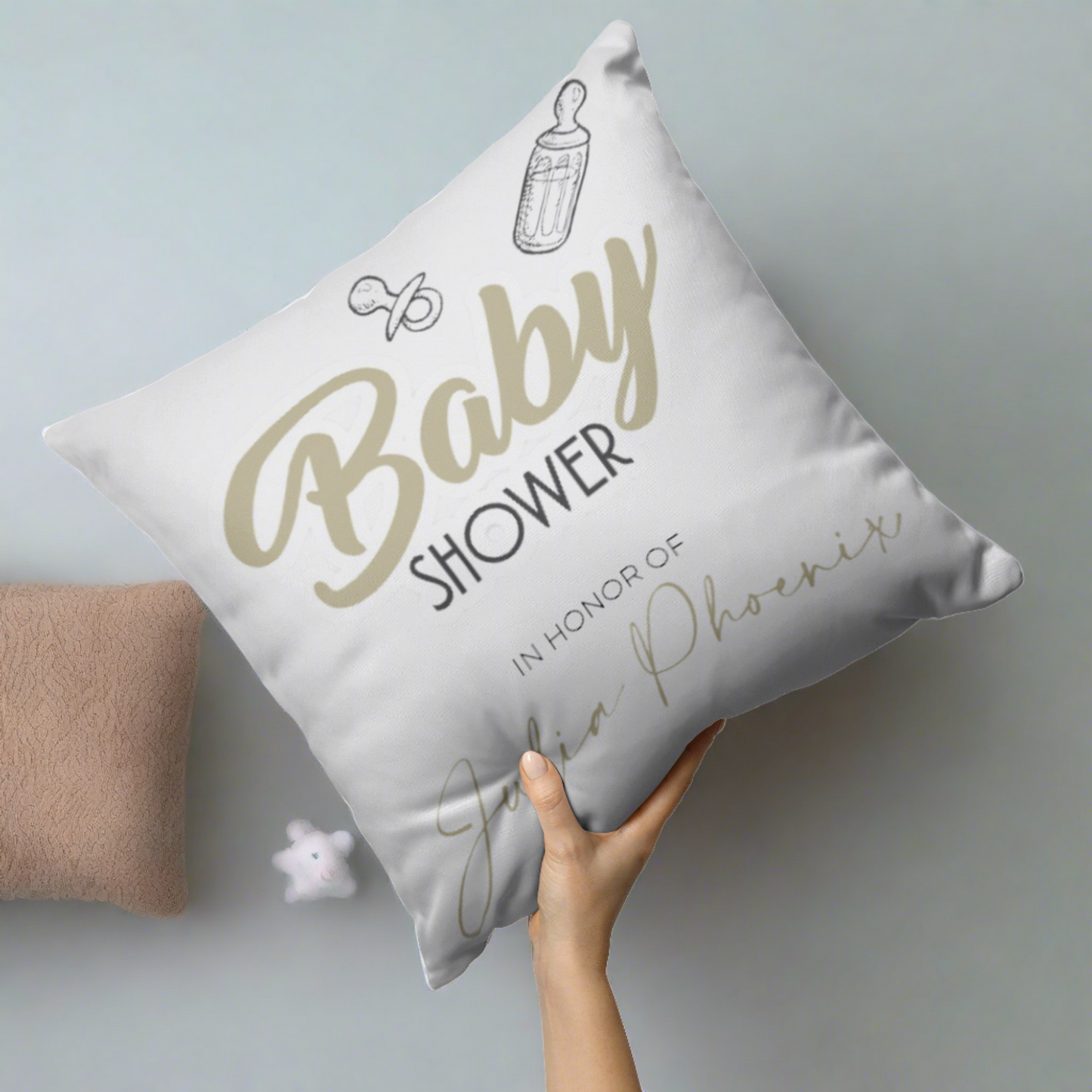 PILLOW BABY SHOWER DESIGN #2