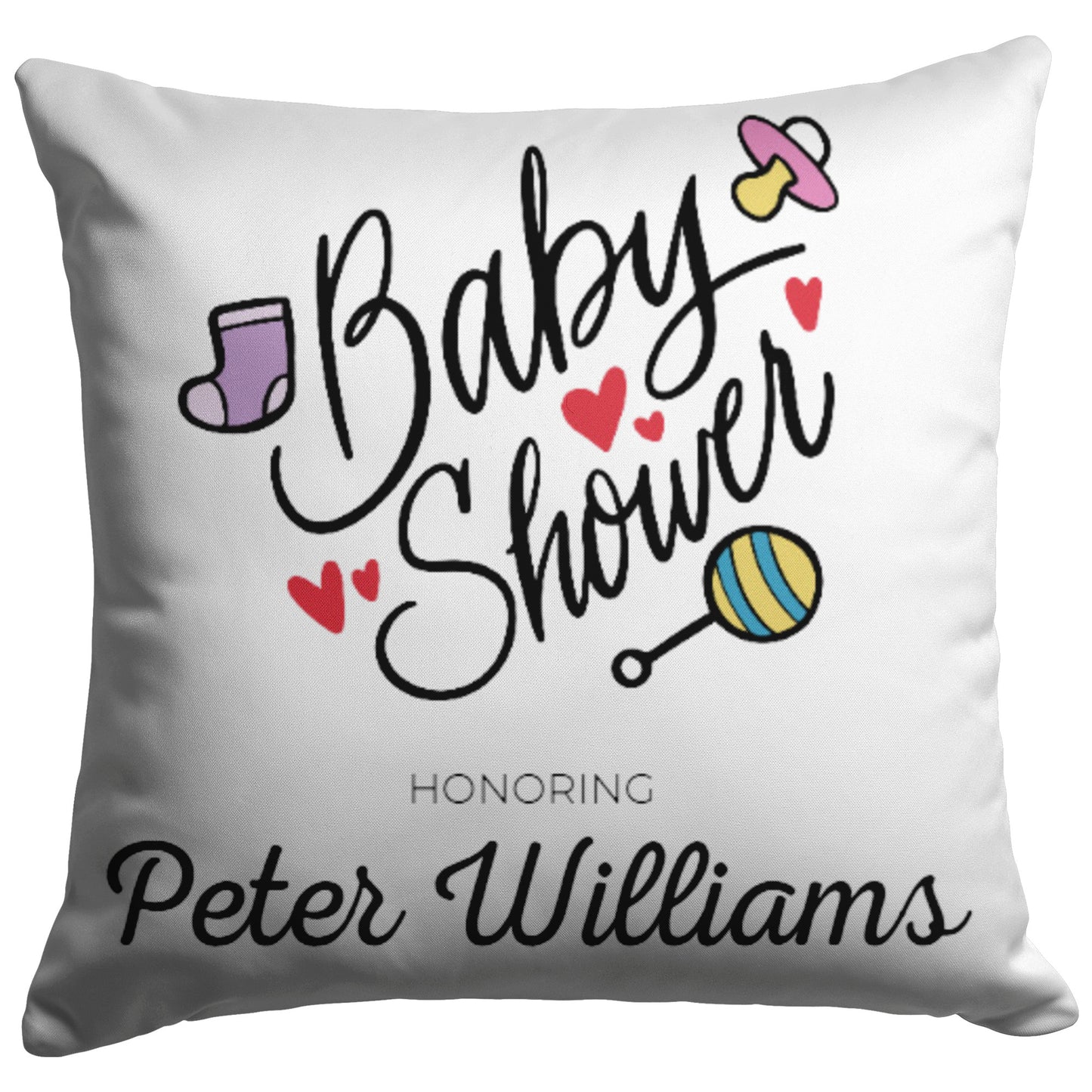 PILLOW BABY SHOWER DESIGN #1