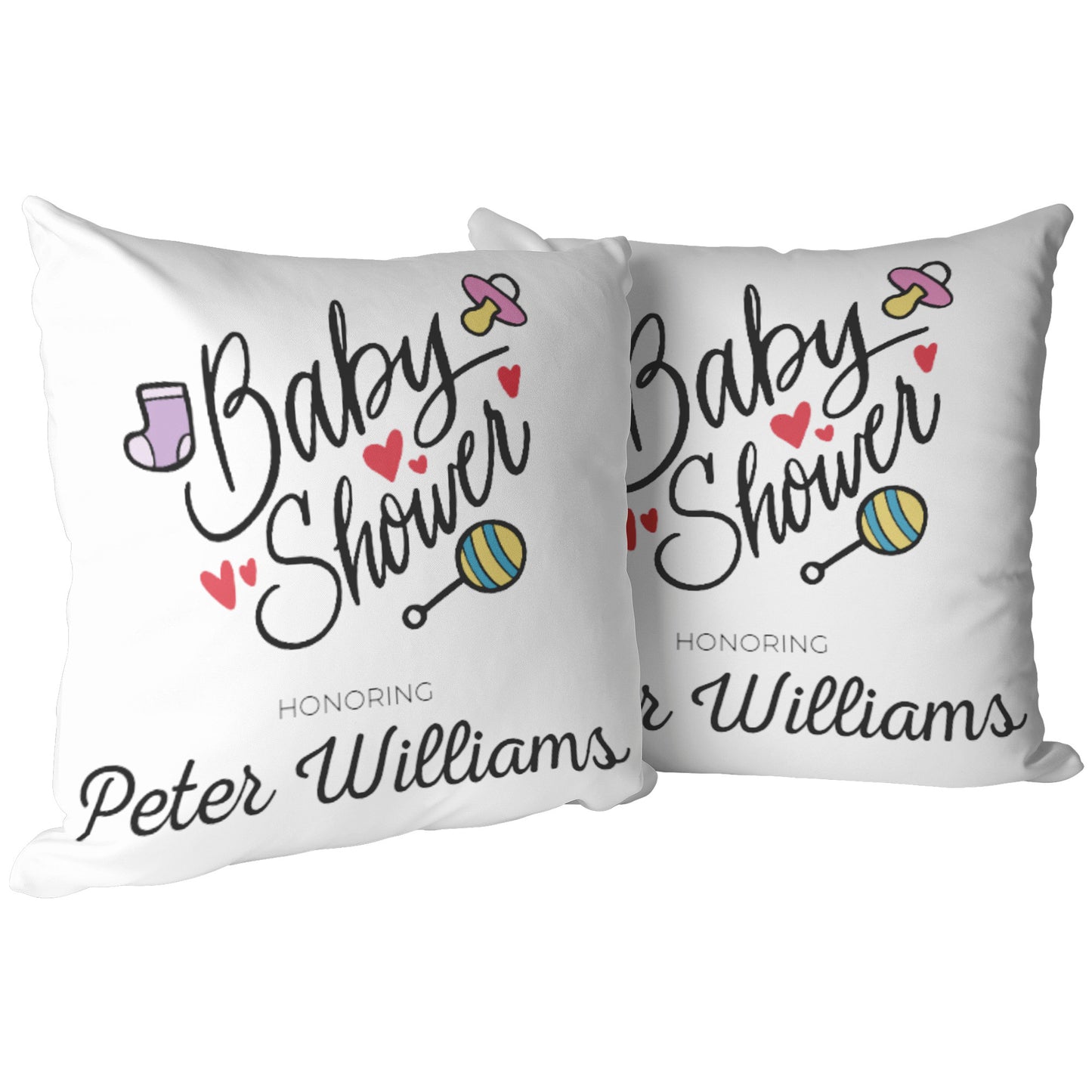PILLOW BABY SHOWER DESIGN #1
