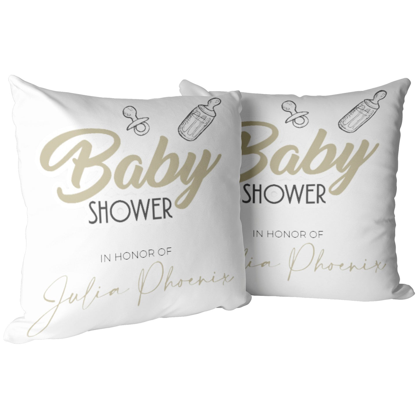 PILLOW BABY SHOWER DESIGN #2