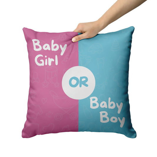 Pillow Gender Reveal Design 2