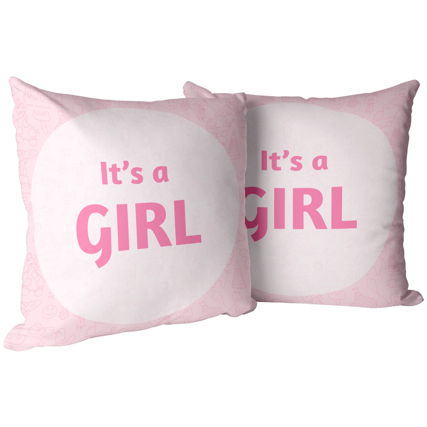 Pillow Gender Reveal Design 6
