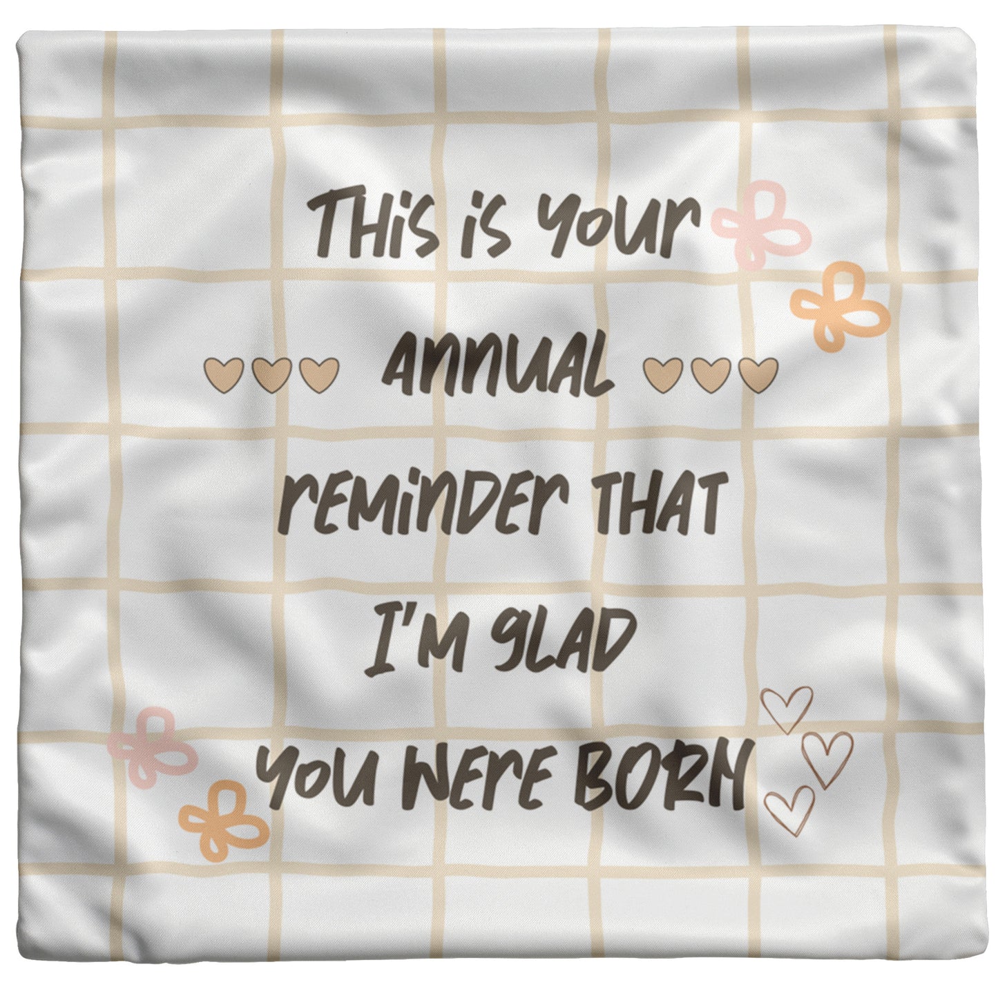 Pillow Happy Birthday Design 15