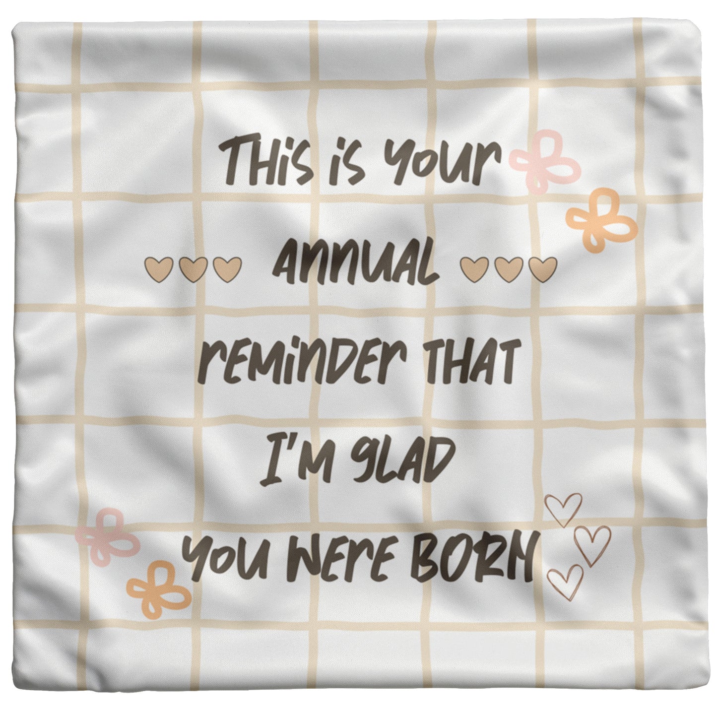 Pillow Happy Birthday Design 15